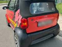 Gebraucht Smart ForTwo Cabrio 55 PS (40 kW) 2003 Rot Cabrio