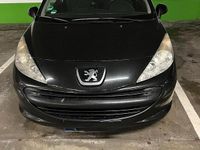 Gebraucht Peugeot 207 2008 Schwarz Kleinwagen