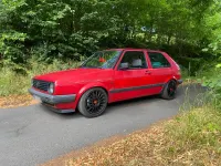 Gebraucht VW Golf II 129 PS (94 kW) 1989 Rot Kleinwagen