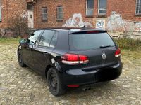Gebraucht VW Golf VI Highline 122 PS (89 kW) 2010 Schwarz Kleinwagen