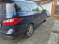 Gebraucht Mazda 5 Prime-Line 116 PS (85 kW) 2010 Blau Van / Kleinbus