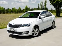 Gebraucht Skoda Rapid Style 110 PS (80 kW) 2019 Weiß Kleinwagen