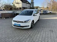 Gebraucht VW Touran Highline 150 PS (110 kW) 2021 Pure white Van / Kleinbus