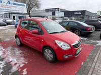 Gebraucht Opel Agila Edition 65 PS (47 kW) 2008 H:glutrot/f:tomatenrot Kleinwagen