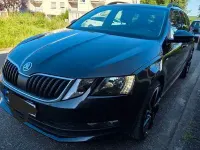 Gebraucht Skoda Octavia Clever 150 PS (110 kW) 2018 Schwarz Kombi