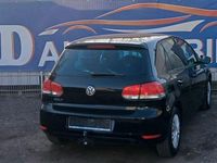 Gebraucht VW Golf VI Trendline 80 PS (58 kW) 2009 Schwarz Kleinwagen
