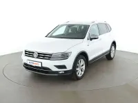 Gebraucht VW Tiguan Allspace Highline 150 PS (110 kW) 2021 Weiß SUV