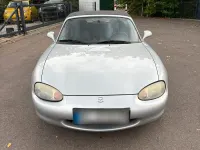 Gebraucht Mazda MX5 110 PS (80 kW) 2000 Silber Cabrio