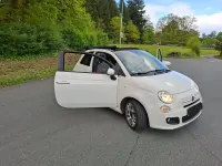 Gebraucht Fiat 500 69 PS (50 kW) 2015 Weiß Cabrio