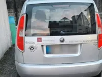 Gebraucht Skoda Roomster 75 PS (55 kW) 2014 Silber Van / Kleinbus