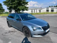 Gebraucht Skoda Superb SportLine 190 PS (139 kW) 2018 Grau Kombi