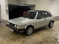 Gebraucht VW Golf Cabriolet 1984 Silber Cabrio