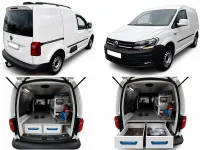 Gebraucht VW Caddy 102 PS (75 kW) 2018 Weiß Van / Kleinbus