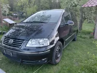 Gebraucht VW Sharan 140 PS (102 kW) 2006 Schwarz Van / Kleinbus