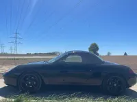 Gebraucht Porsche Boxster 220 PS (161 kW) 2000 Schwarz Cabrio