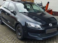 Gebraucht VW Polo Trendline 69 PS (50 kW) 2009 Schwarz Limousine