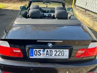 Gebraucht BMW 318 Cabriolet 150 PS (110 kW) 2007 Schwarz Cabrio