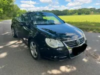 Gebraucht VW Eos Edition 122 PS (89 kW) 2010 Schwarz Cabrio