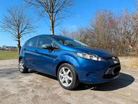 Gebraucht Ford Fiesta 82 PS (60 kW) 2009 Blau Kleinwagen