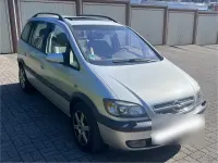 Second-hand Opel Zafira 125 CP (91 kW) 2003 Argintiu Monovolum