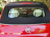 Second-hand Fiat 500C 86 CP (63 kW) 2011 Roșu Cabrio