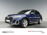 Gebraucht Audi Q5 S-Line 367 PS (269 kW) 2022 Navarrablau metallic SUV