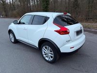 Gebraucht Nissan Juke Acenta 110 PS (80 kW) 2011 Weiß SUV