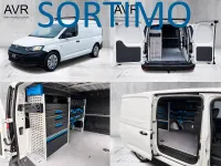 Gebraucht VW Caddy Maxi 102 PS (75 kW) 2021 Weiß Van / Kleinbus