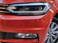 Gebraucht VW Touran Highline 150 PS (110 kW) 2017 Orange Van / Kleinbus