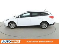 Gebraucht Ford Focus Cool & Connect 125 PS (91 kW) 2017 Weiß Kombi