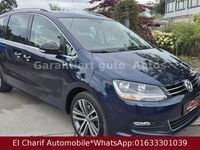 Gebraucht VW Sharan Match 150 PS (110 kW) 2012 Blau Van / Kleinbus