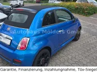 Gebraucht Fiat 500S 69 PS (50 kW) 2015 Blau Cabrio
