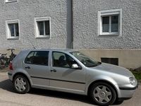 Gebraucht VW Golf IV 2001 Silber Kleinwagen