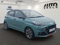 Gebraucht Hyundai i10 N Line 101 PS (74 kW) 2021 Grün Kleinwagen