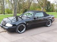 Gebraucht Mercedes SL320 231 PS (169 kW) 1998 Schwarz Cabrio