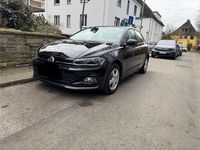 Gebraucht VW Polo Comfortline 95 PS (69 kW) 2018 Schwarz Kleinwagen