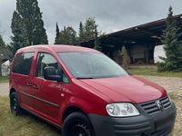 Gebraucht VW Caddy Life 109 PS (80 kW) 2008 Rot Van / Kleinbus