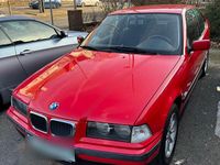 Gebraucht BMW 316 102 PS (75 kW) 1998 Rot Coupé