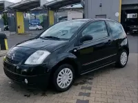 Gebraucht Citroën C2 60 PS (44 kW) 2007 Schwarz Kleinwagen