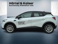 Gebraucht Renault Captur Techno 91 PS (66 kW) 2025 Perlmuttweiß metallic, black pearlschwarz metall (weiß) SUV