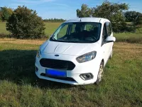 Gebraucht Ford Tourneo Courier 100 PS (73 kW) 2019 Weiß Van / Kleinbus