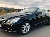 Gebraucht Mercedes E250 204 PS (150 kW) 2010 Schwarz Cabrio