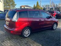 Gebraucht Mazda 5 Active 116 PS (85 kW) 2010 Carminarot metallic Van / Kleinbus
