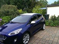 Gebraucht Ford Fiesta Titanium 101 PS (74 kW) 2017 Blau Kleinwagen