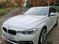 gebraucht BMW 330 i Touring, Sport Line, 2018, mineralweiß metallic