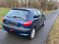 Gebraucht Peugeot 206 60 PS (44 kW) 2001 Blau Kleinwagen