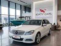 Gebraucht Mercedes C180 156 PS (114 kW) 2012 Polarweiss  unilack Kombi