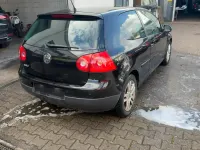 Gebraucht VW Golf V 2007 Schwarz Kleinwagen