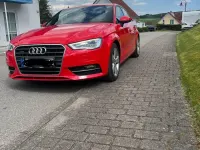 Używany Audi A3 184 KM (135 kW) 2013 Czerwony Hatchback