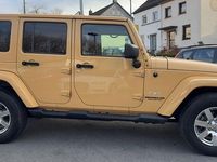 Gebraucht Jeep Wrangler Unlimited Sahara 200 PS (147 kW) 2014 Gelb SUV